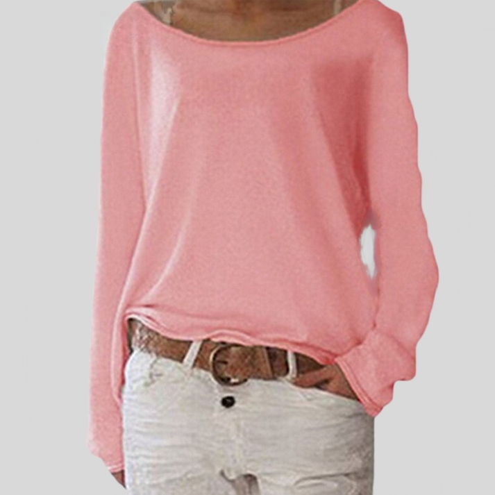 Comfortable Ladies' Sweater with Long Sleeves - Soraya product view
