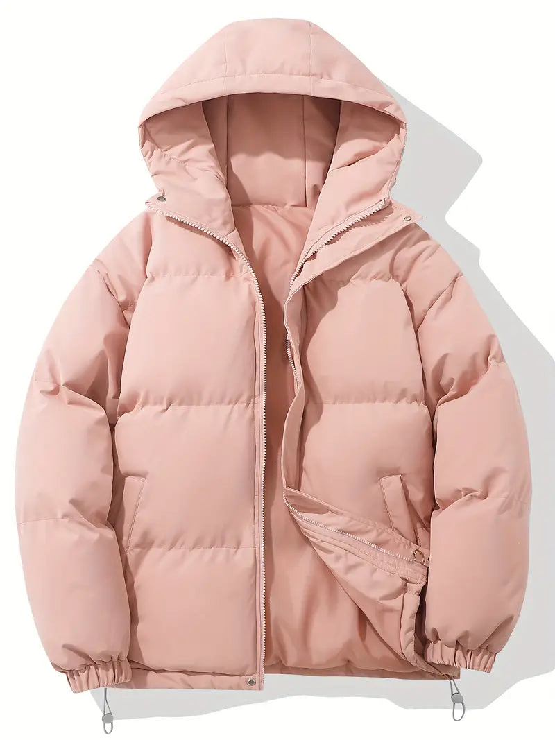 Warm Ladies Jacket with Hood - Aurelia product view