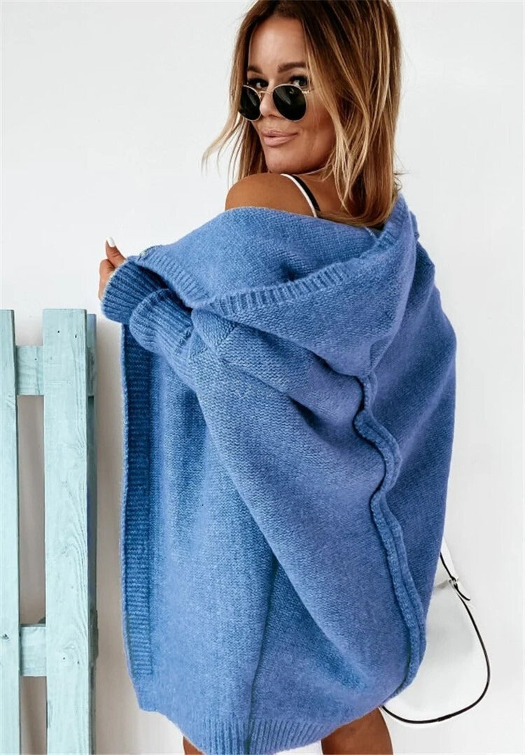 Casual Knitted Women's Cardigan - Eliza product view