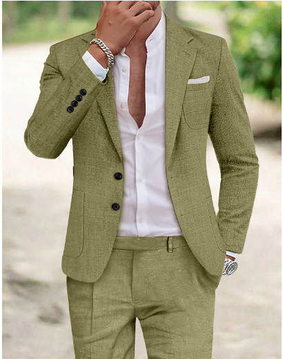 Linen Men's Suit - Lucas product view
