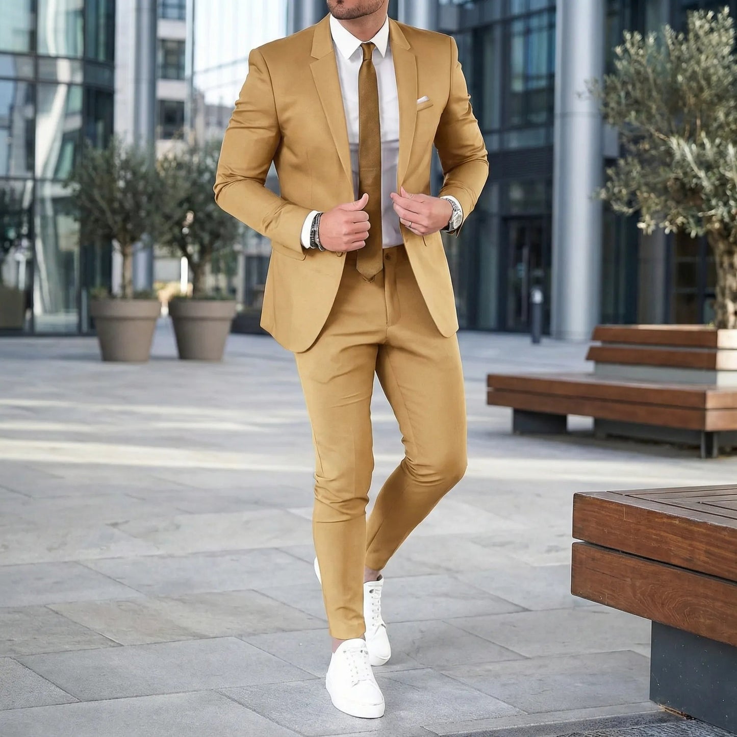 Men's Slim Fit Suit product view