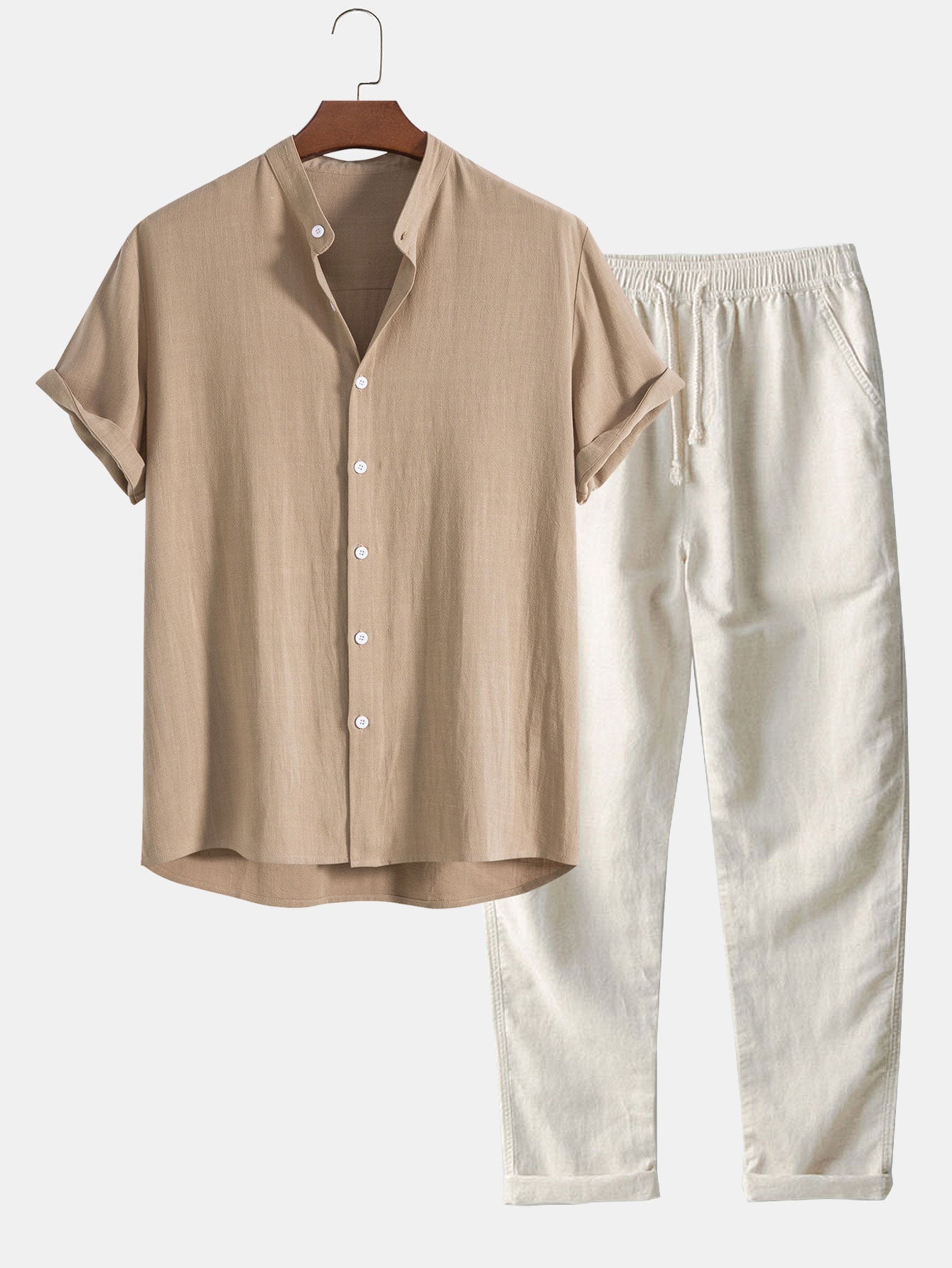Linen Shirt and Trouser Set - Antonio product view