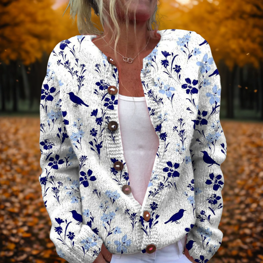 Vintage Flowers Cardigan product view